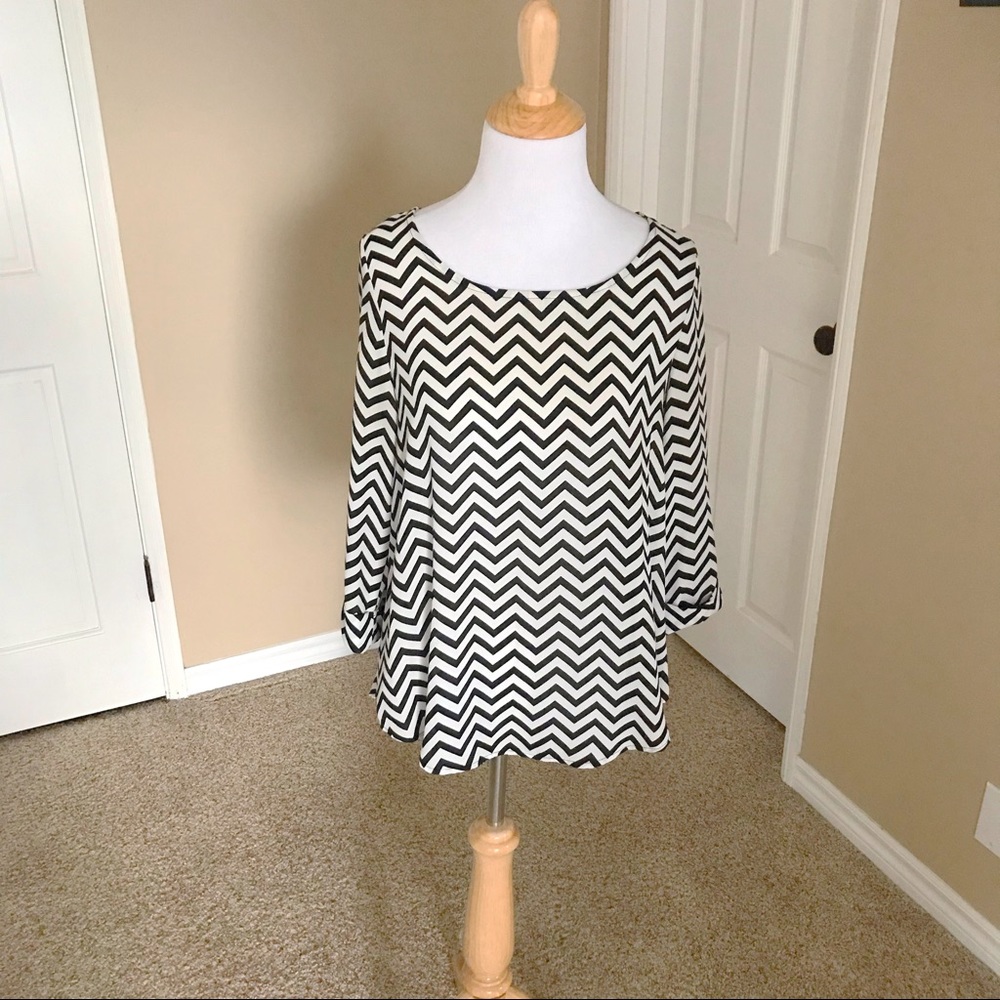 Chevron Blouse
